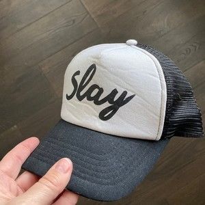 Slay adjustable trucker cap